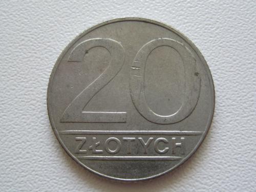 Польша 20 злотых 1990 года #10455