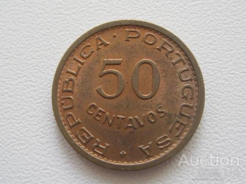 Португальский Тимор 50 сентаво 1970 года #7684