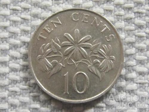 Сингапур 10 центов 1991 года #4045