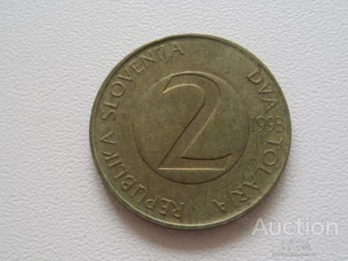 Словения 2 толара 1993 года #8843