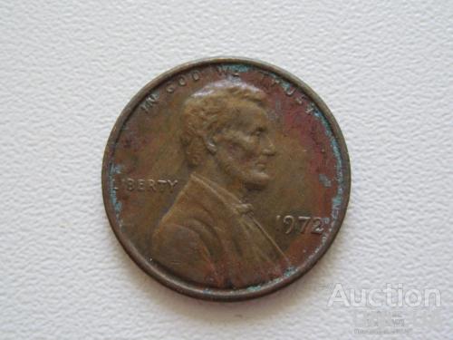 США 1 цент 1972 года #9524