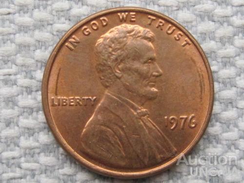 США, 1 цент 1976 года #1674