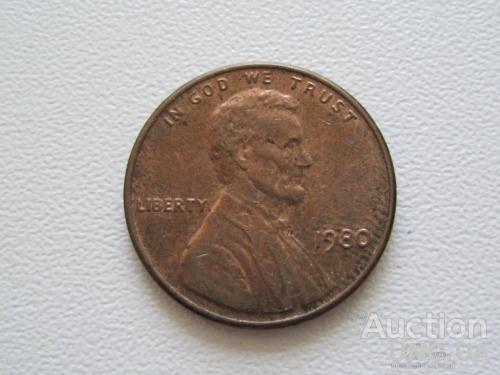 США 1 цент 1980 года #9559