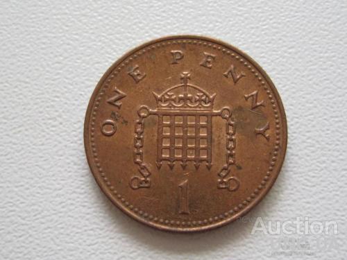 Великобритания 1 пенни 2005 года #9665