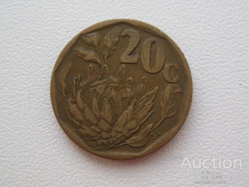 ЮАР 20 центов 1995 года #7958