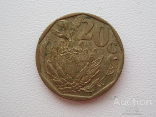 ЮАР 20 центов 1995 года #7959