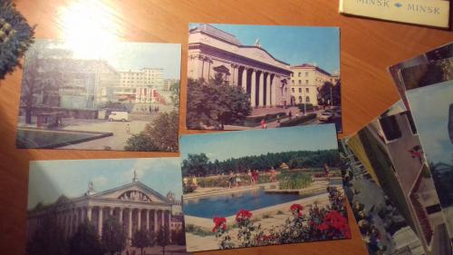 Комплект открыток с фотографиями г. Минск из 12 шт.