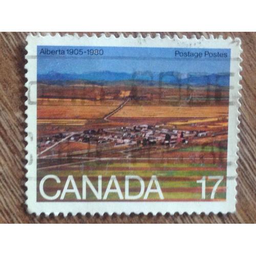 Марка. Канада. Alberta 1905-1980. '
