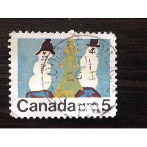 Марка. Канада. Christmas. 1970. '