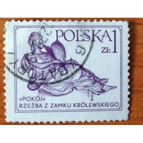 Марка. Польша. 1 ZL. 1976 г.