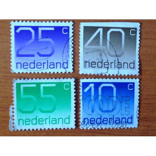 Марки из серии Стандарт. Нидерланды. 1976-1991.
