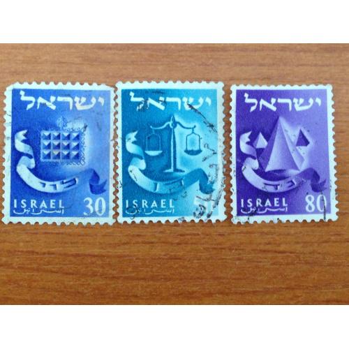 Серия марок. Израиль.  