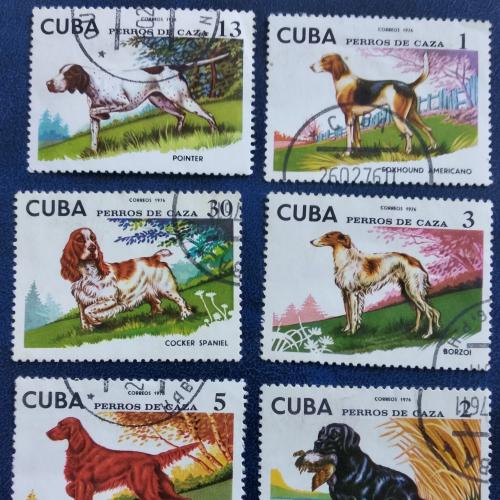 Куба 1976г. Охотничьи собаки