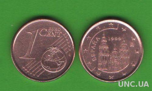 1 цент Испания 1999