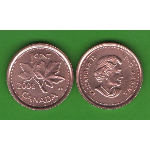 1 цент Канада 2006