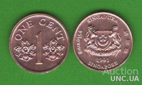 1 цент Сингапур 1993