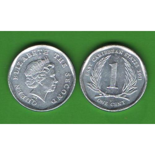 1 цент Восточные Карибы 2004