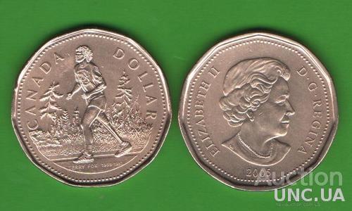 1 доллар Канада 2005 (Terry Fox)