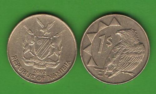 1 доллар Намибия 2002