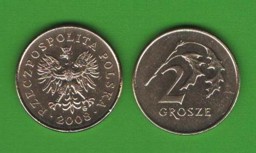 2 гроша Польша 2008
