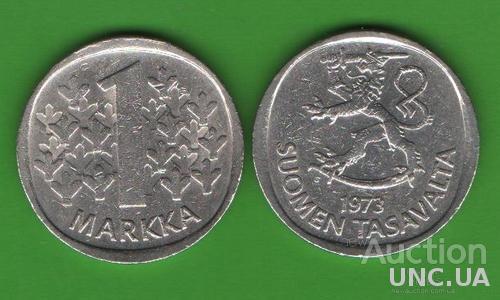 1 марка Финляндия 1973