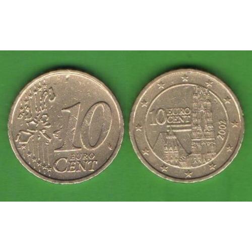 10 центов Австрия 2002