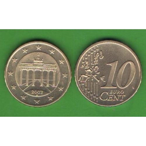 10 центов Германия 2002 А
