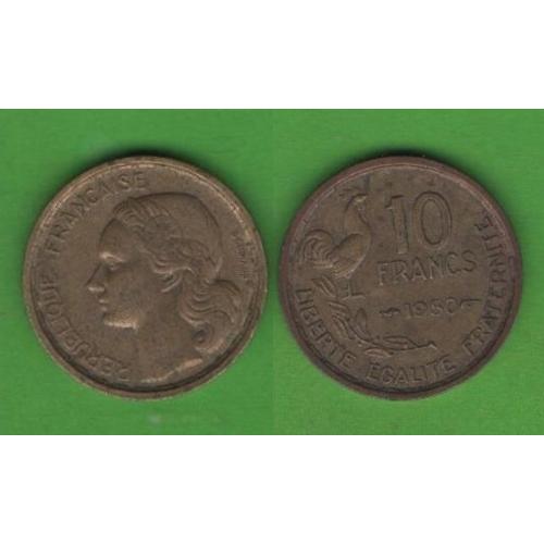 10 франков Франция 1950