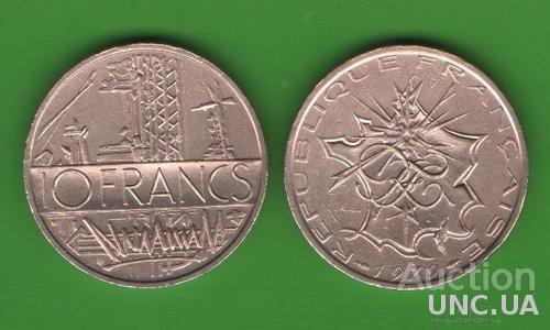 10 франков Франция 1979