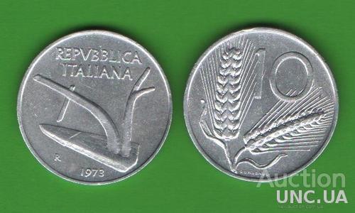 10 лир Италия 1973