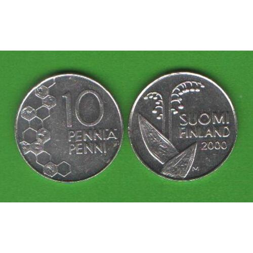 10 пенни Финляндия 2000