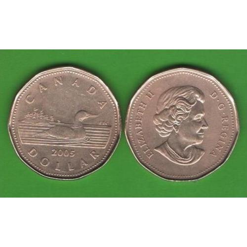 1 доллар Канада 2005