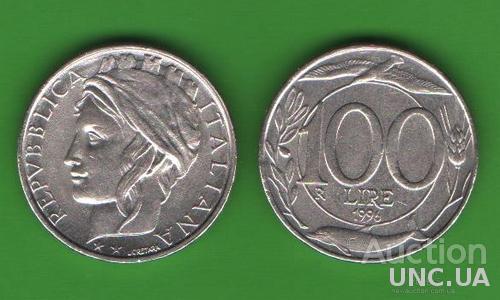 100 лир Италия 1996