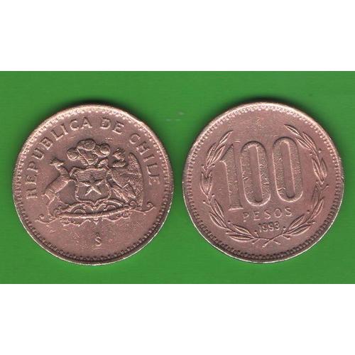 100 песо Чили 1993