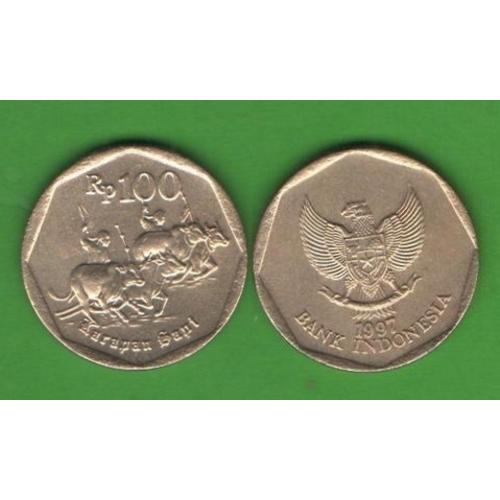 100 рупий Индонезия 1997