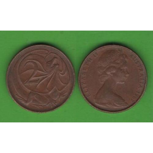 2 цента Австралия 1967