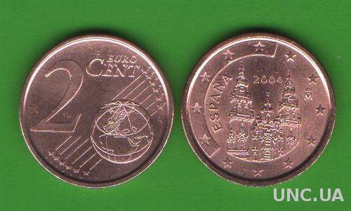 2 цента Испания 2004