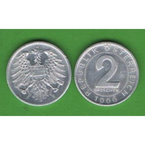 2 гроша Австрия 1966