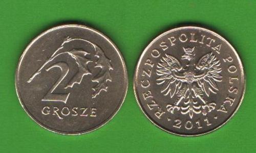 2 гроша Польша 2011