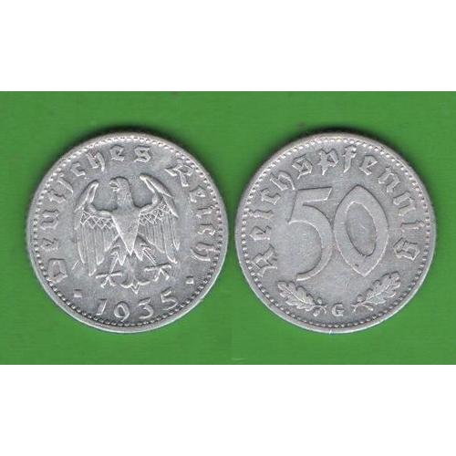 50 пфеннигов Германия 1935 G 