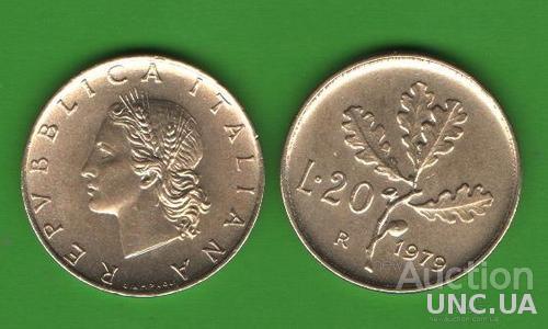 20 лир Италия 1979