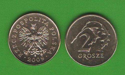 2 гроша Польша 2009