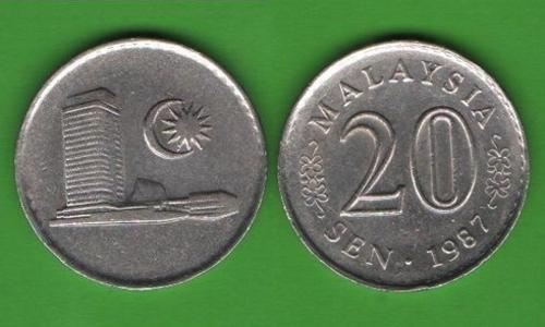 20 сен Малайзия 1987