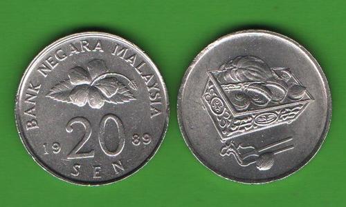 20 сен Малайзия 1989