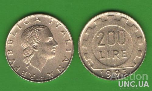 200 лир Италия 1995
