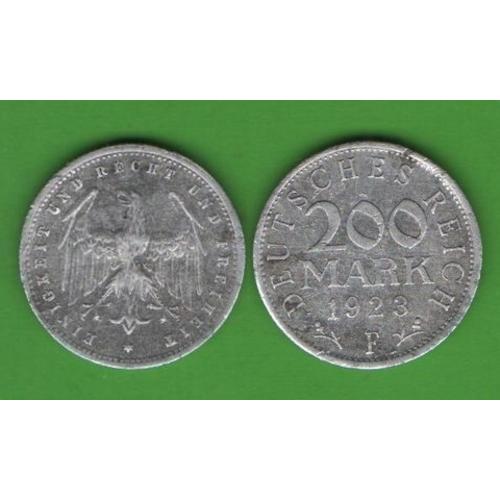 200 марок Германия 1923 F 