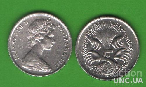 5 центов Австралия 1977