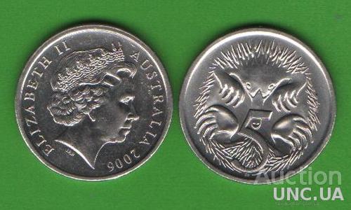 5 центов Австралия 2006