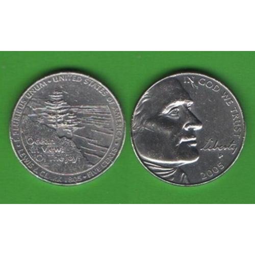 5 центов США 2005 P