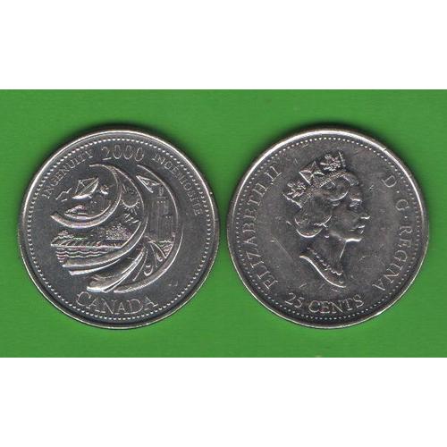 25 центов Канада 2000 (New Millenium: Ingenuity)